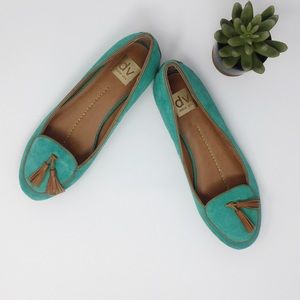 DV by DOLCE VITA Mint Suede Tassel Loafers 10